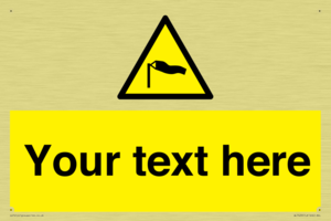 Custom Warning strong winds